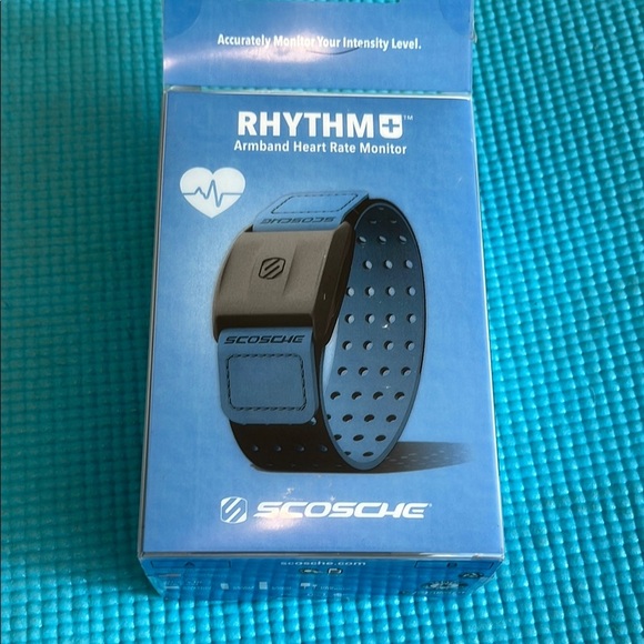 Scosche Rhythm+ Blue Armband Heart Rate Monitor - Picture 1 of 7